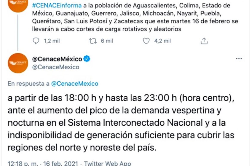  PREPAREN VELAS Y LÁMPARAS HABRÁ APAGÓN NUEVAMENTE
