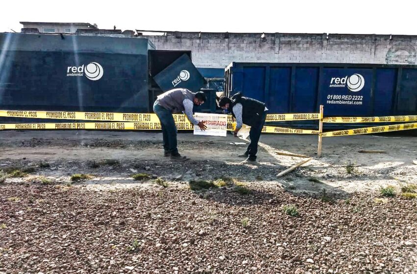  CLAUSURA PROPAEM PREDIO CON RESIDUOS DE MANEJO ESPECIAL EN EL MUNICIPIO DE TOLUCA