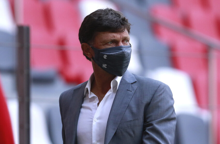  HERNÁN CRISTANTE DESTACÓ EL BUEN FUNCIONAMIENTO DE SU EQUIPO EN LA GOLEADA A MAZATLÁN