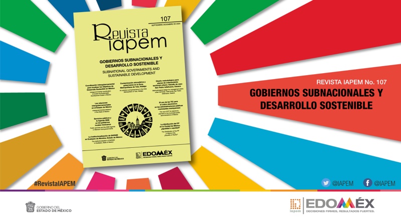  PRESENTAN REVISTA IAPEM SOBRE GOBIERNOS SUBNACIONALES Y DESARROLLO SOSTENIBLE