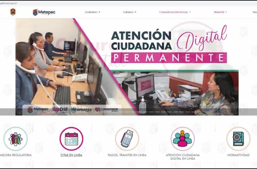  EN EL DIF METEPEC TECNOLOGÍAS DE LA INFORMACIÓN PARA SERVIR A LA CIUDADANÍA: MARIANA CABEZA