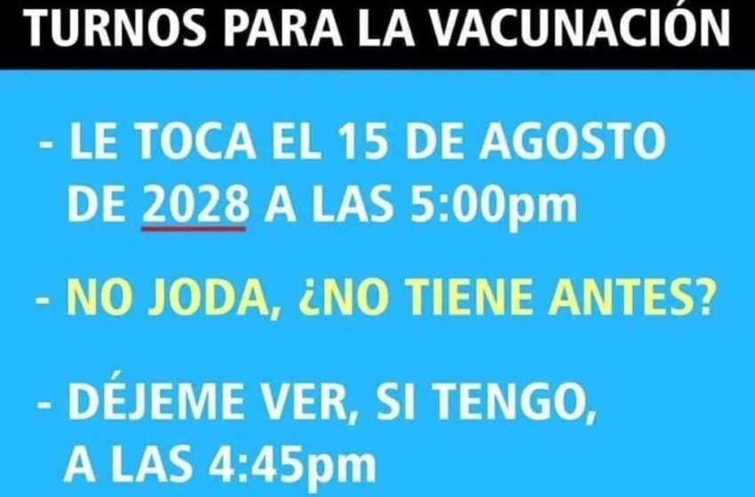  LOS MEJORES MEMES PARA LA APLICACIÓN DE LA VACUNA CONTRA LA COVID-19