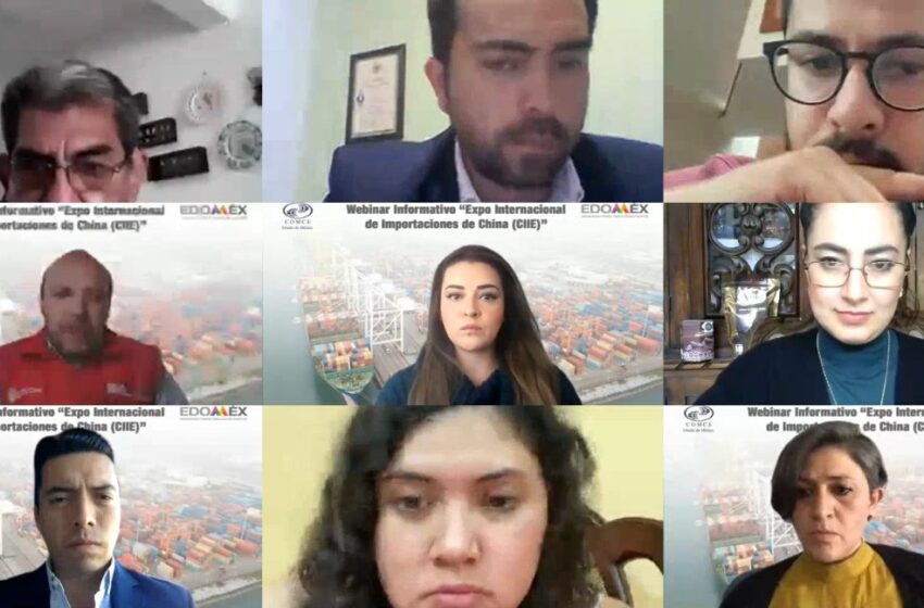  OFRECE GEM WEBINAR INFORMATIVO PARA QUE EMPRESAS MEXIQUENSES EXPORTEN A CHINA