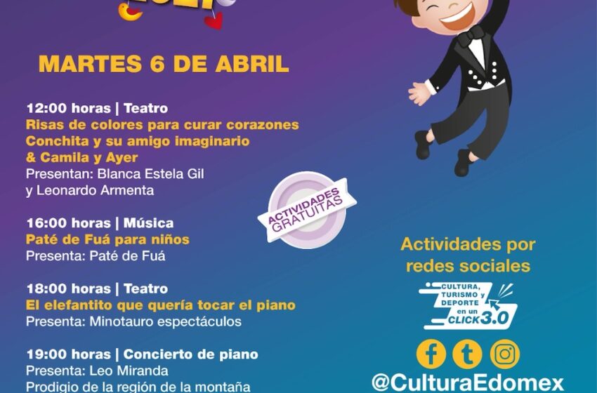  ALISTAN «FESTINARTE 2021», FESTIVAL DIRIGIDO A LA COMUNIDAD INFANTIL