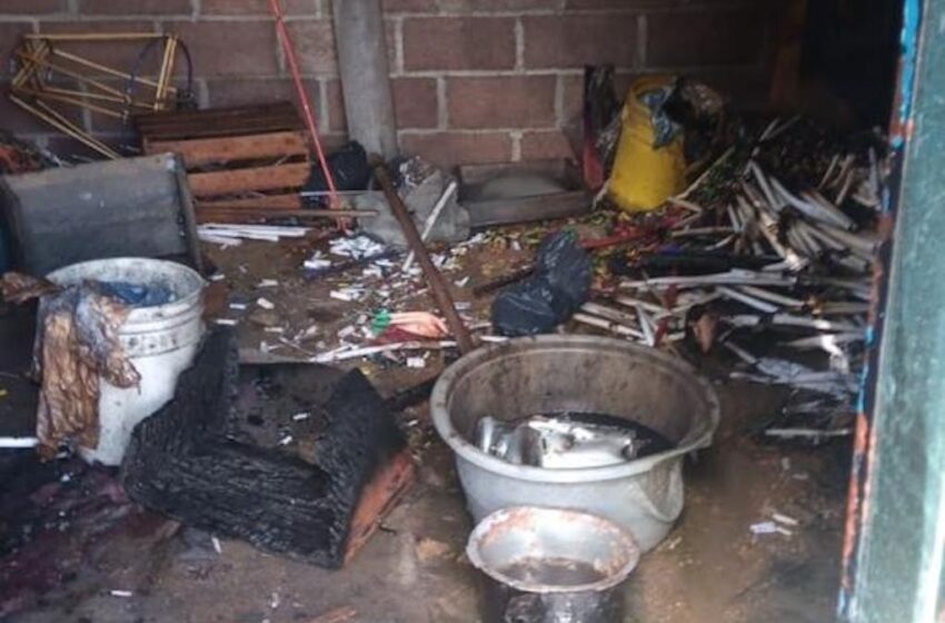  EXPLOSIÓN EN TALLER DE PIROTECNIA EN TULTEPEC DEJA UNA PERSONA LESIONADA