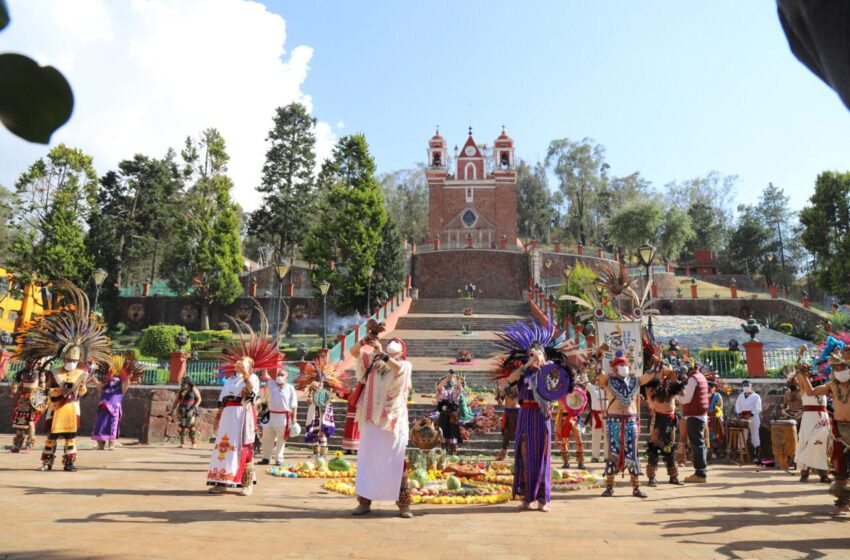  EN METEPEC SE FOMENTAN Y PRESERVAN TRADICIONES COMO LA DANZA DEL FUEGO NUEVO