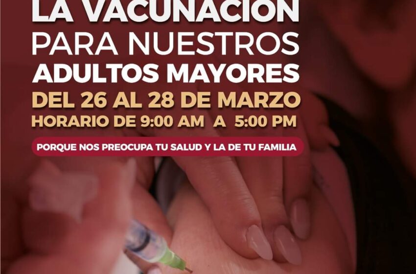  A PARTIR DE ESTE VIERNES INICIA EN METEPEC LA APLICACIÓN DE VACUNAS PARA ADULTOS MAYORES