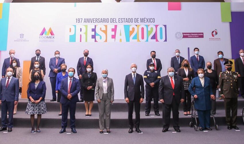  ENTREGA ALFREDO DEL MAZO PRESEA ESTADO DE MÉXICO 2020