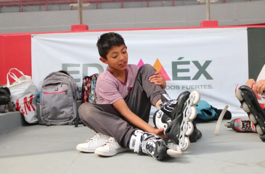  CUENTA EDOMÉX CON UNA AMPLIA OFERTA DEPORTIVA EN PATINES SOBRE RUEDAS
