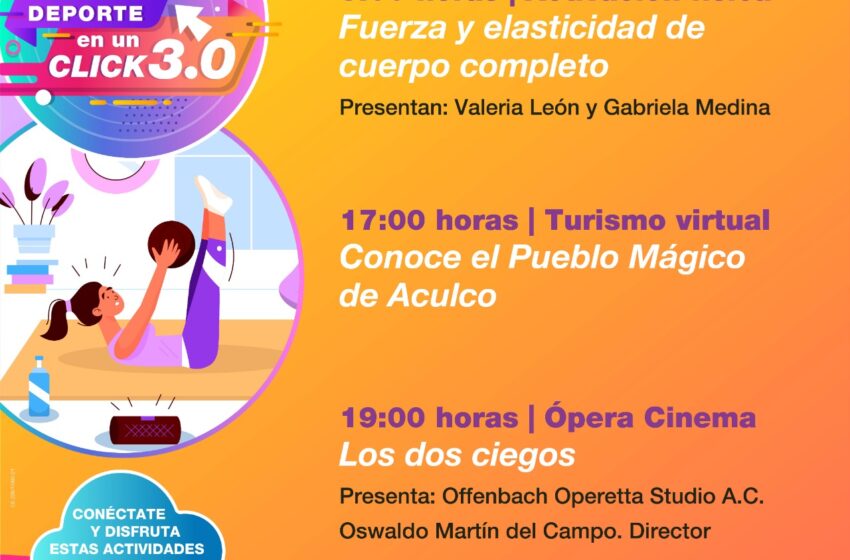  INVITA SECRETARÍA DE CULTURA Y TURISMO A DISFRUTAR DEL ESPECTÁCULO DE ÓPERA CINEMA “LOS DOS CIEGOS