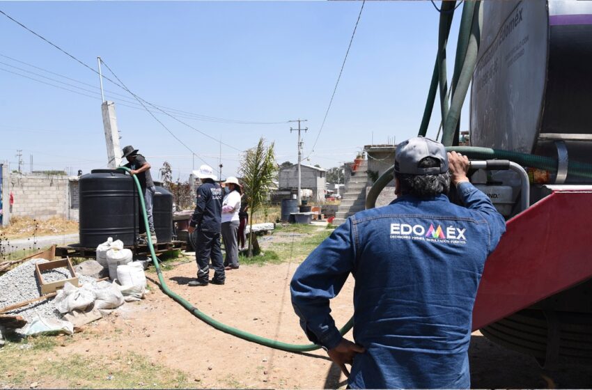 APOYARÁ CAEM CON 63 CAMIONES CISTERNA DURANTE DISMINUCIÓN DEL SUMINISTRO PROGRAMADA POR CONAGUA