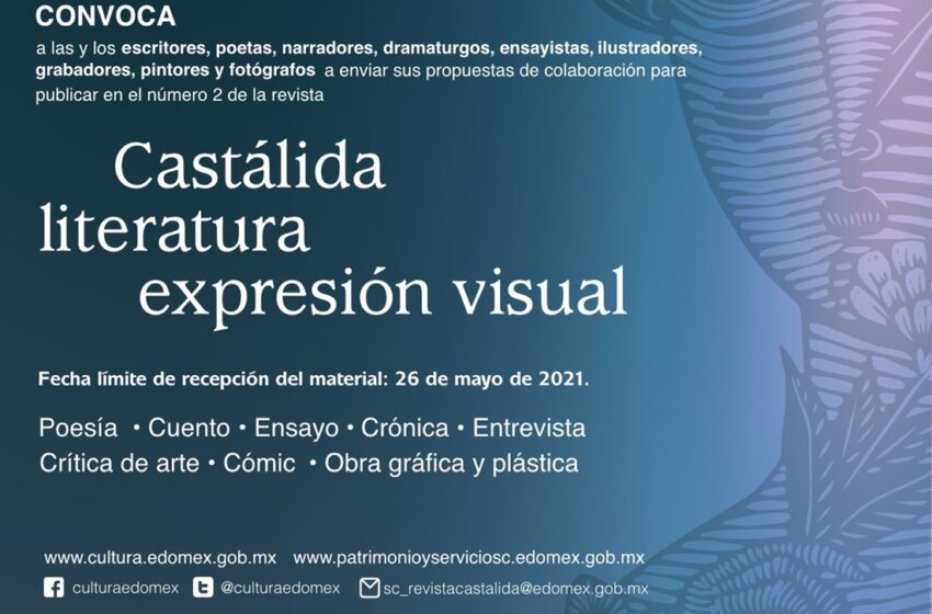  ABREN CONVOCATORIA PARA COLABORAR EN REVISTA «CASTÁLIDA LITERATURA EXPRESIÓN VISUAL»