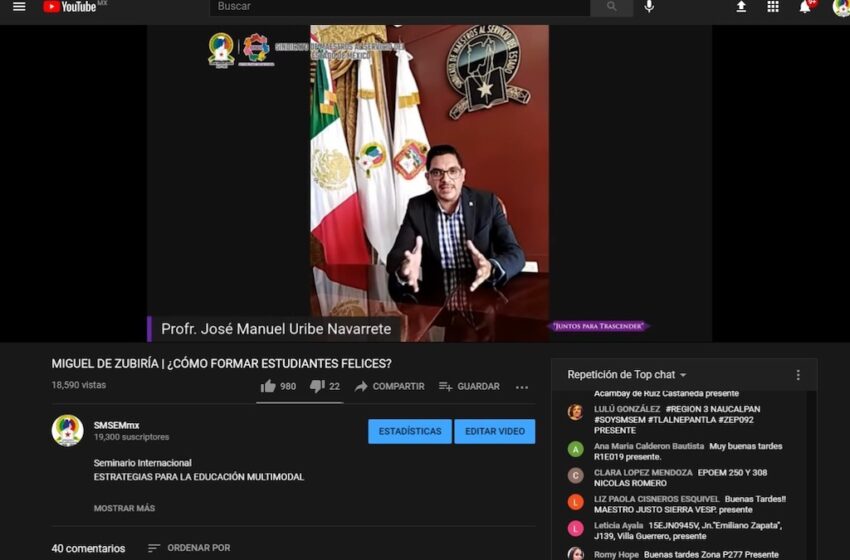  CON CAPACITACIÓN A DISTANCIA LLEGA SMSEM A MÁS DE 30 MIL MAESTROS EN UNA SEMANA