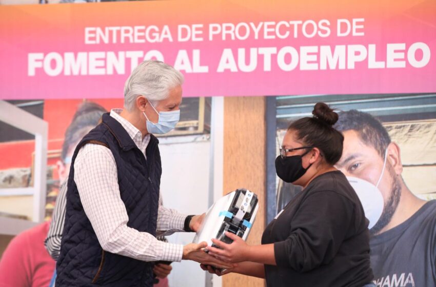  PROGRAMA DE FOMENTO DE PROYECTOS AL AUTOEMPLEO PERMITIRÁ FORTALECER LA ECONOMÍA DE LAS FAMILIAS MEXIQUENSES: ALFREDO DEL MAZO