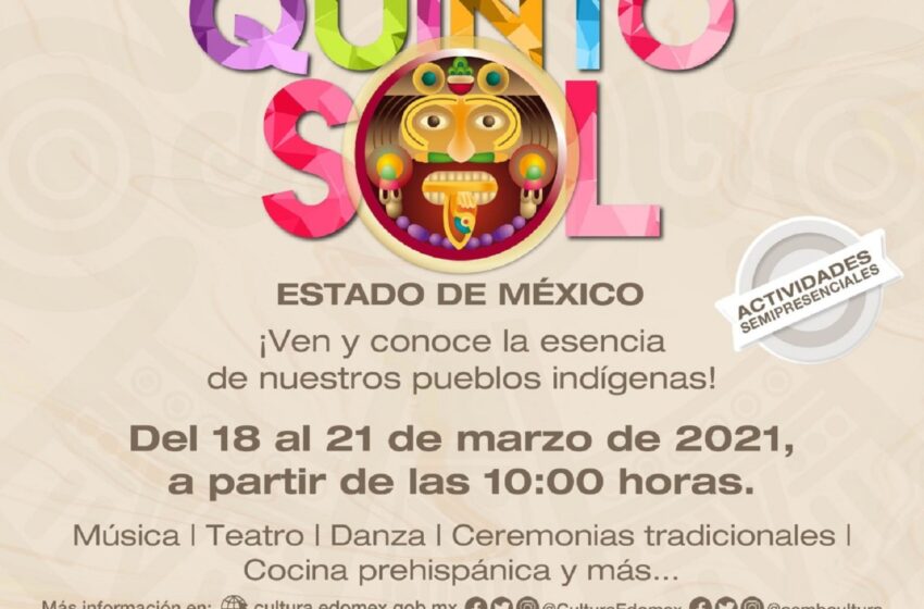  PREPARA CULTURA Y TURISMO ACTIVIDADES PARA EL FESTIVAL DEL QUINTO SOL
