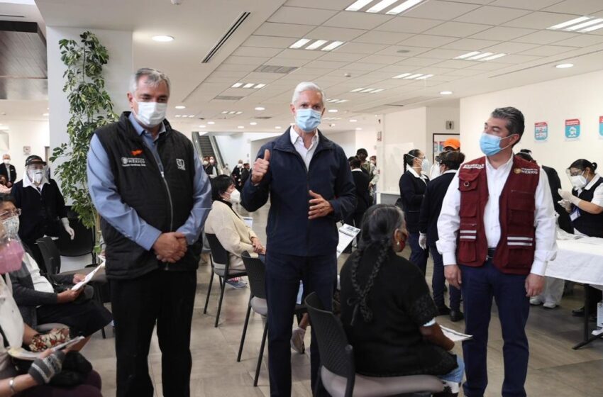  AVANZA EN EDOMÉX VACUNACIÓN CONTRA COVID-19, EN COORDINACIÓN CON MUNICIPIOS Y CON EL GOBIERNO DE MÉXICO: ALFREDO DEL MAZO