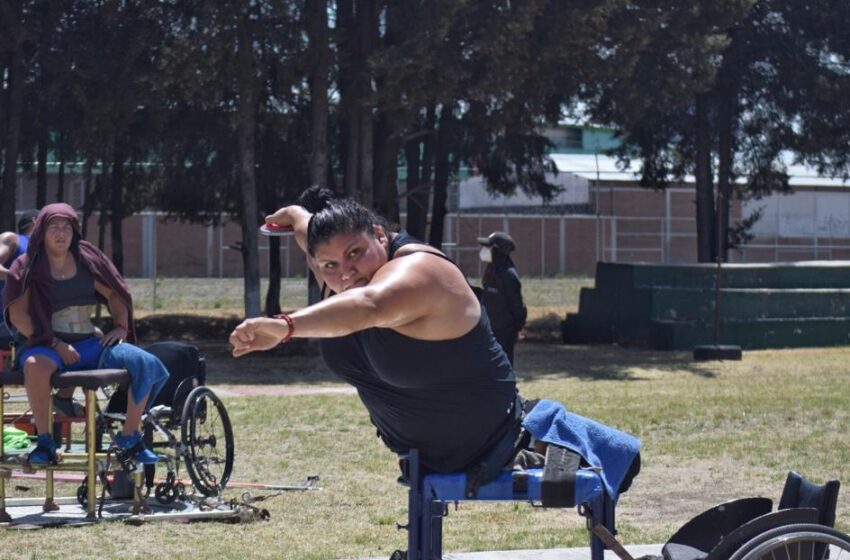  ENTRENAN SELECCIONADOS NACIONALES EN CENTRO PARALÍMPICO MEXIQUENSE