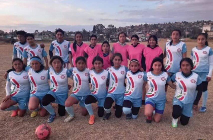  FORTALECEN EL FUTBOL FEMENIL DESDE TEMOAYA