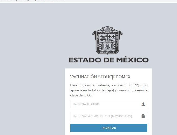  DOCENTES DEL EDOMÉX PUEDEN CONSULTAR SEDES Y FECHAS DE VACUNACIÓN EN PLATAFORMA ELECTRÓNICA.