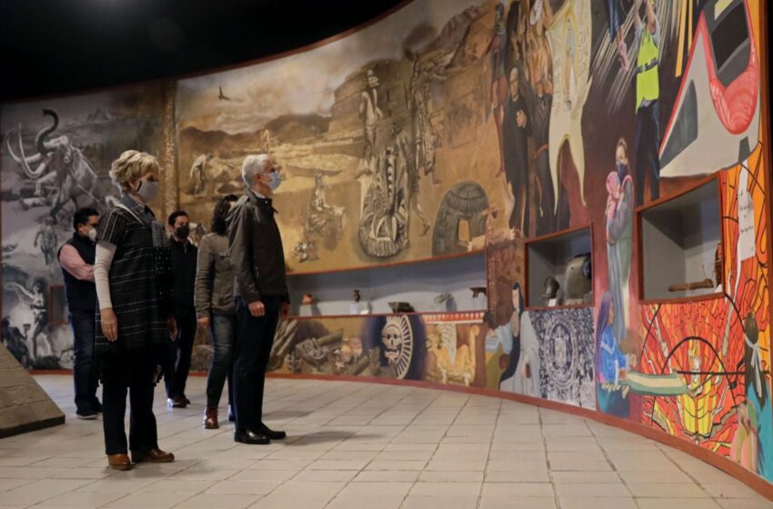  ENTREGA ALFREDO DEL MAZO LA REHABILITACIÓN DEL MUSEO DE ANTROPOLOGÍA E HISTORIA DEL CENTRO CULTURAL MEXIQUENSE