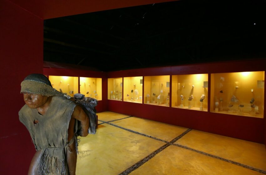  CANASTILLA CON LA QUE INGRESABAN LOS TRABAJADORES A LAS MINAS SE EXHIBE EN MUSEO DE LA MINERÍA 