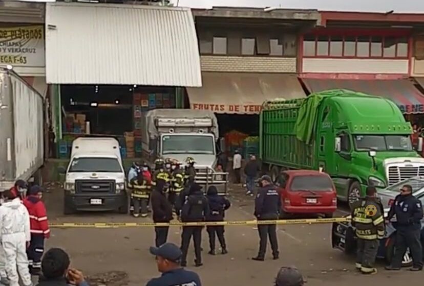  MUEREN CUATRO TRABAJADORES EN ÁREA DE REFRIGERADO DE UN LOCAL DE LA CENTRAL DE ABASTO