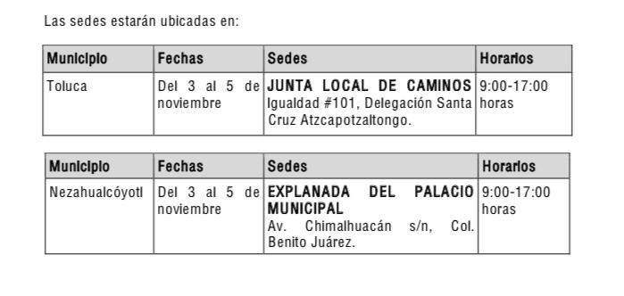  ANUNCIAN VACUNACIÓN CONTRA COVID-19 PARA REZAGADOS EN EL EDOMÉX