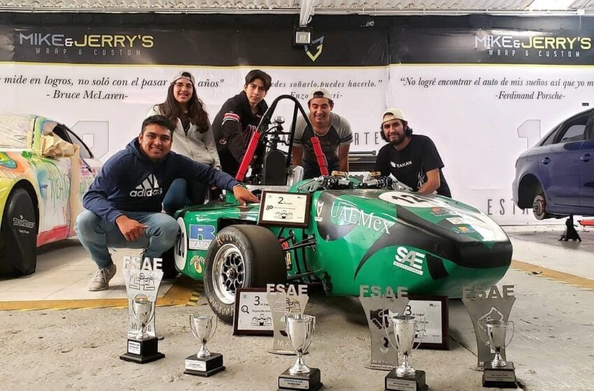  ALUMNOS DE LA UAEM DISEÑAN VEHÍCULO 3D Y OBTIENEN PRIMEROS LUGARES