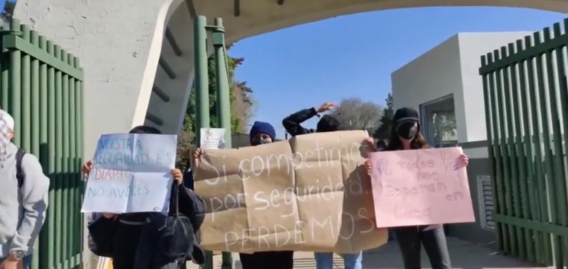  ANTE ASALTOS E INTENTO DE SECUESTRO EXIGEN MAYOR SEGURIDAD  ESTUDIANTES DE LA UAEMEX