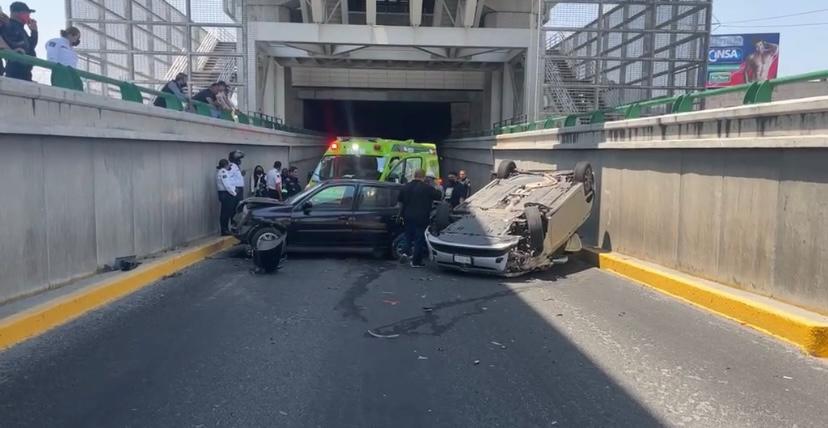  IMPACTANTE CHOQUE EN LAS TORRES