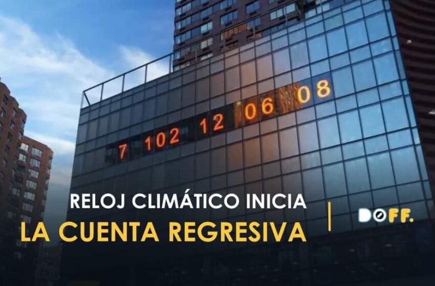  INICIA CUENTA REGRESIVA HACIA CRISIS CLIMÁTICA GLOBAL