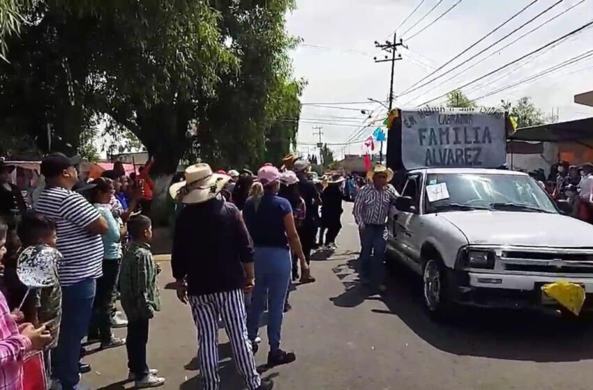  CON  FE Y TRADICION PARTICIPARON MILES DEL PASEO EN SAN GASPAR TLAHUELILPAN