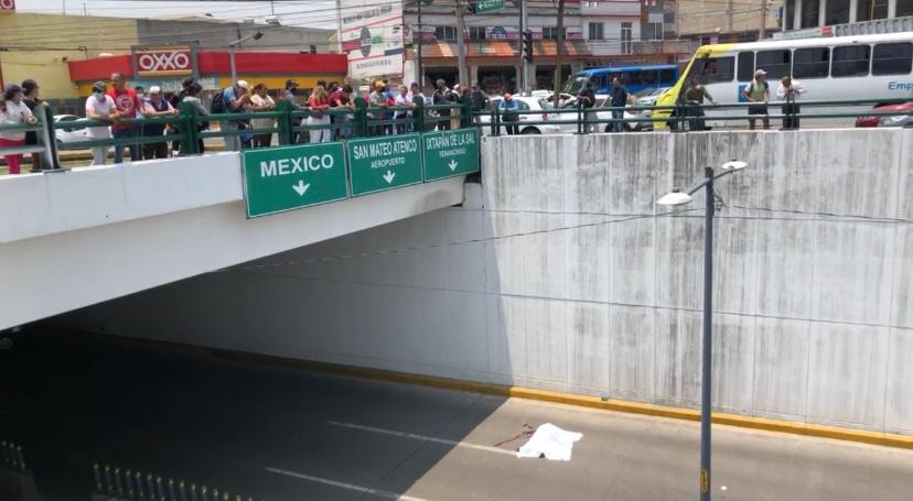  SE SUICIDA HOMBRE EN PUENTE DE TOLUCA