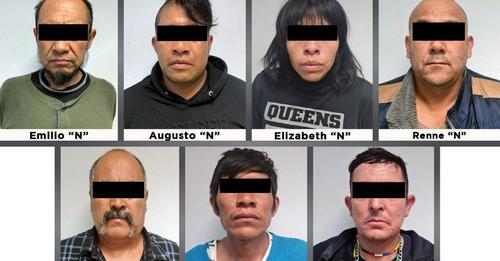  EN TOLUCA DETIENEN A BANDA DE ASESINOS Y EXTORSIONADORES