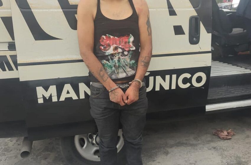  POLICÍAS DE METEPEC DETIENEN AL BRAYAN, ASALTABA EN INFONAVIT SAN FRANCISCO