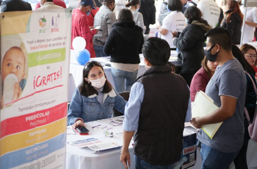  EN METEPEC CONSIGUEN TRABAJO FORMAL MIL 178 PERSONAS EN LA 1ª MACRO JORNADA DE EMPLEO