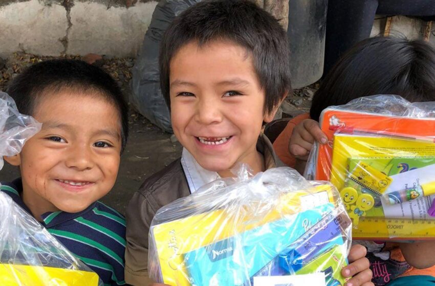  CONVOCAN A DONAR ÚTILES ESCOLARES PARA ESTUDIANTES DE ESCASOS RECURSOS