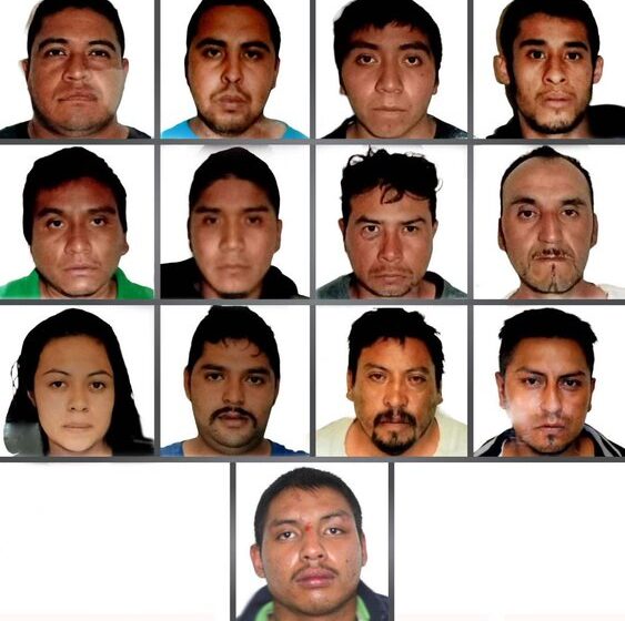  13 INTEGRANTES DE GRUPO DELICTIVO DEDICADO AL SECUESTRO, SENTENCIADOS A 75 Y 65 AÑOS DE PRISIÓN