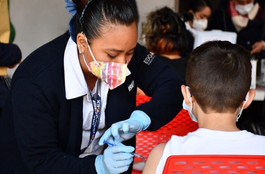  SEGUNDA DOSIS DE VACUNA CONTRA COVID-19 PARA MENORES DE 9, 10 Y 11 AÑOS EN 16 MUNICIPIOS DE EDOMEX