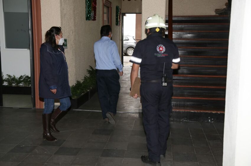  EN METEPEC SUPERVISAN LAS 52 DELEGACIONES TRAS SISMO DE ESTA TARDE
