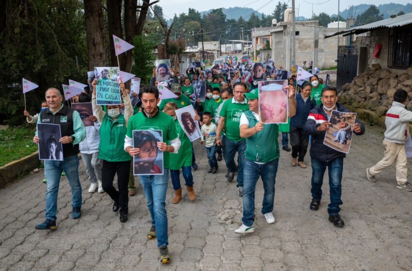  PARA PREVENIR ABUSO SEXUAL INFANTIL CONCIENCIA PVEM CON CAMINATA