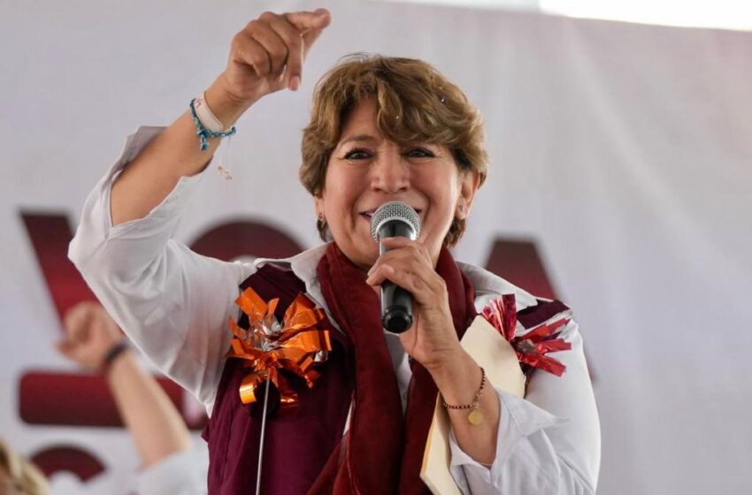 LLAMA DELFINA GÓMEZ A REALIZAR VOTO MASIVO EN EL ESTADO DE MÉXICO