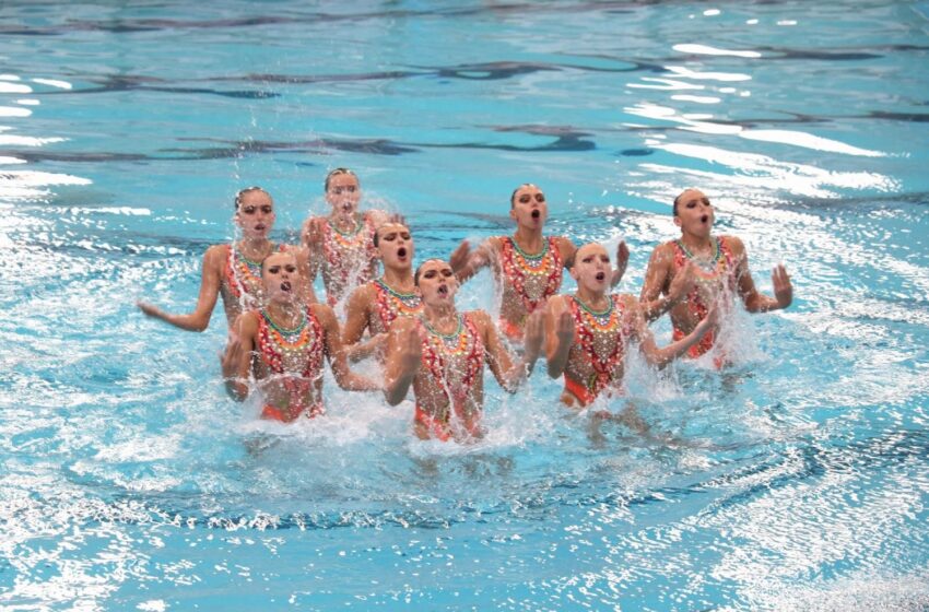  BRILLAN MEXIQUENSES EN NATACIÓN ARTÍSTICA