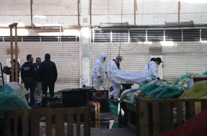  NUEVE MUERTOS DEJÓ ATAQUE EN LA CENTRAL DE ABASTO DE TOLUCA
