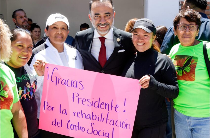  EN METEPEC TRANSFORMAN ESPACIOS PÚBLICOS CON TRABAJO CONJUNTO DEL GOBIERNO MUNICIPAL Y LA INICIATIVA PRIVADA