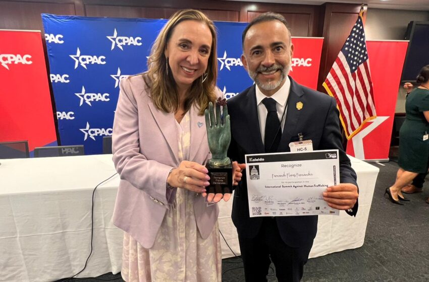  METEPEC RECIBE EN WASHINGTON RECONOCIMIENTO INTERNACIONAL POR ERRADICAR LA TRATA DE PERSONAS