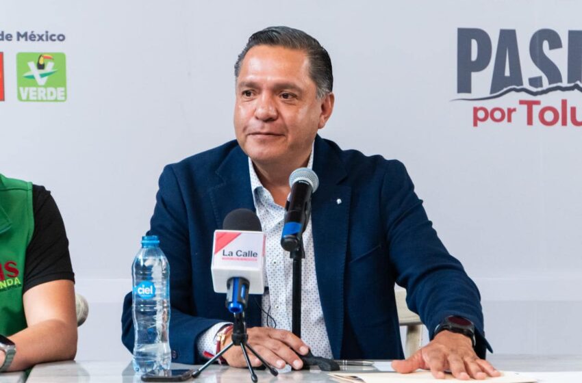  FIN AL DESABASTO DE AGUA QUE AFECTA A 300 COLONIAS EN TOLUCA: RICARDO MORENO