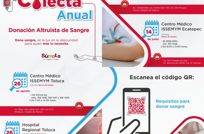 INVITA A PARTICIPAR EN LA CAMPAÑA DE DONACIÓN ALTRUISTA DE SANGRE 2024 ...