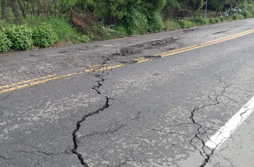  FEDERACIÓN Y ESTADO TRABAJAN EN LA FRACTURA DE CARRETERA TENANGO-TENANCINGO
