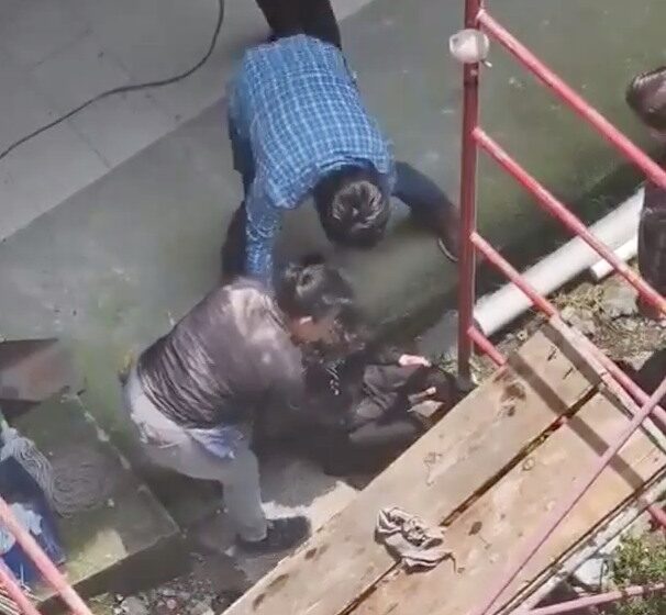  ESTUDIANTE MAT4 A UN COMPAÑERO Y DESPUÉS SE AVIENTA DE UN SEGUNDO PISO